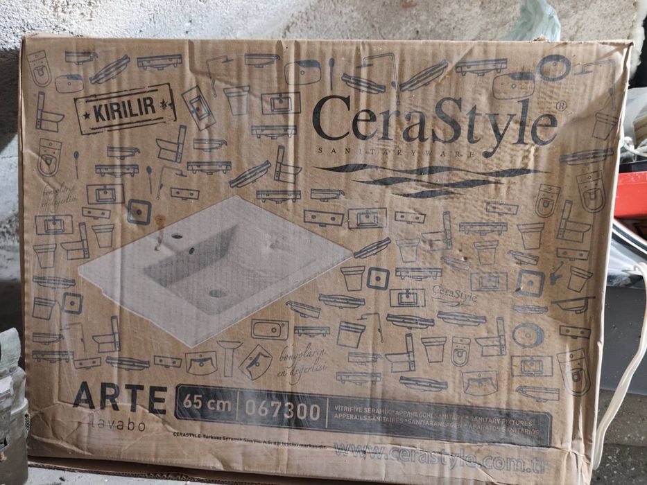 Мивка за баня НОВА 65см