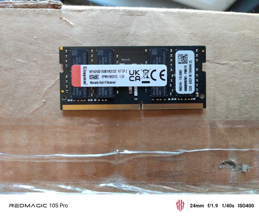Kingston FURY Impact 16GB DDR4 3200MHz KF432S20IB/16 SODIMM