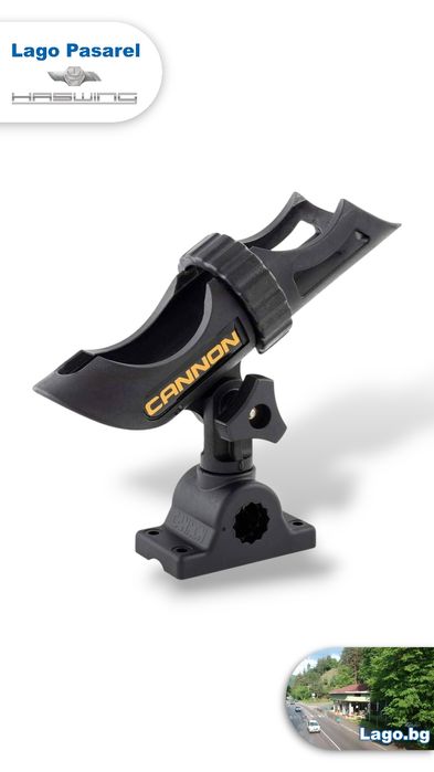 Стойка за въдица Cannnon - монтаж на лодка
