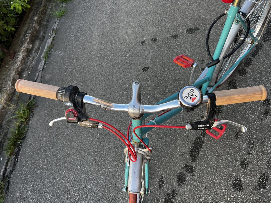 Bicicleta Retro turcoaz
