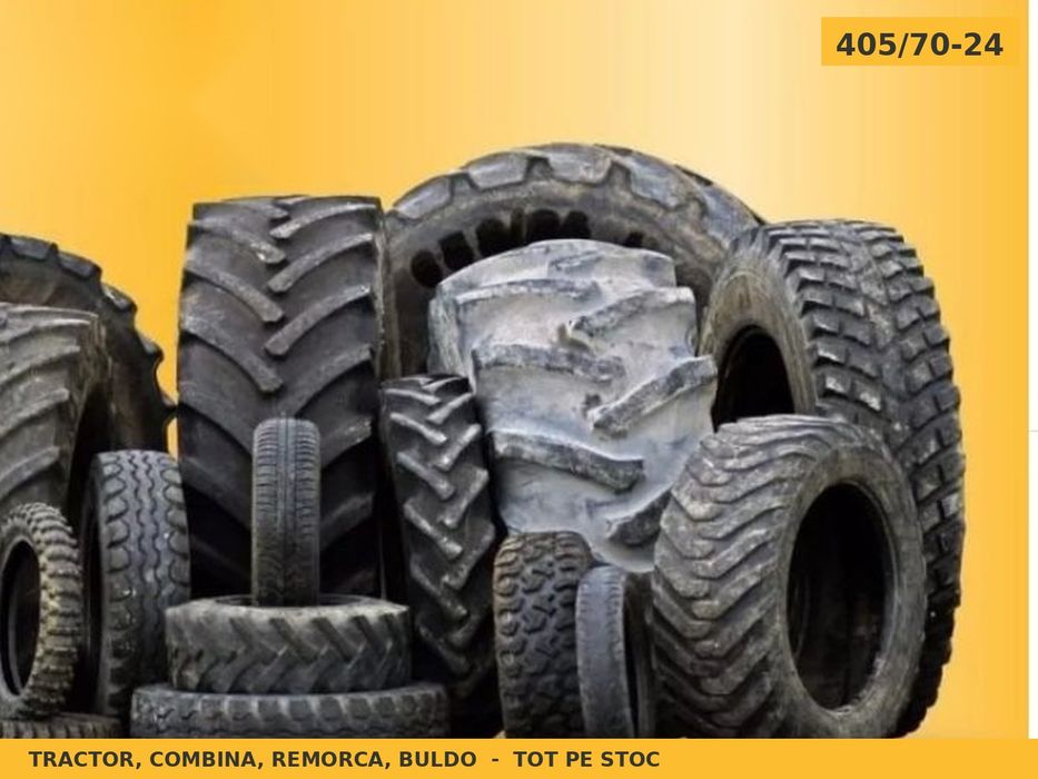 Anvelope Cauciucuri 405/70-24 405/70 24 400/70R24 4057024 Mitas Buldo Miniincarcator si Industrial Utilaje Agricole SH Second Hand SECOND HAND