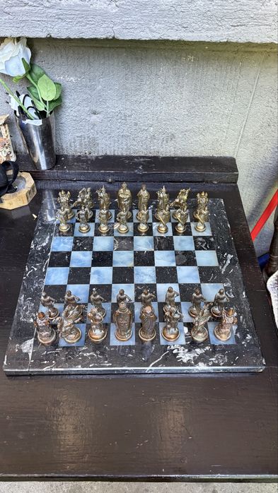 Sah cu piele metalice
