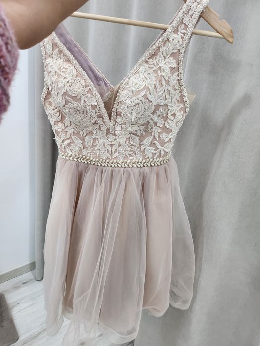 Ефирна Рокля с тюл