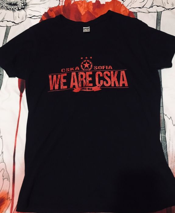 Тениски на ЦСКА! Нова тениска WE ARE CSKA!