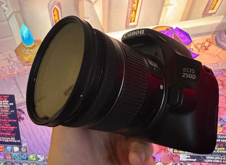 Canon EOS D250 s ND filter