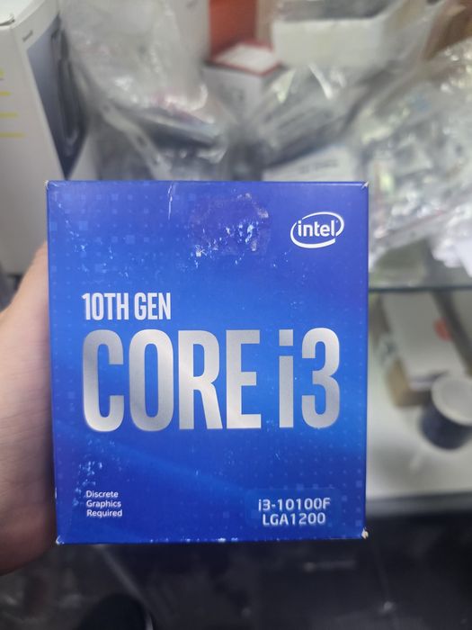Процесор core i3-10100f (lga 1200 socket)