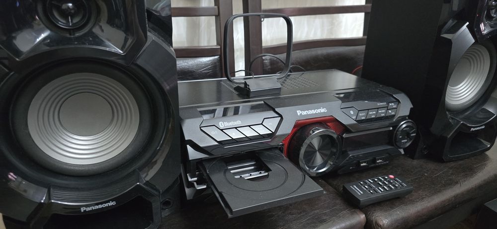 Panasonic музыкальный центр, сабвуфер, колонка,Mp3 USB флешка, радио,