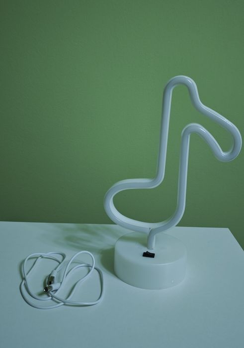 Lampa Neon Verde