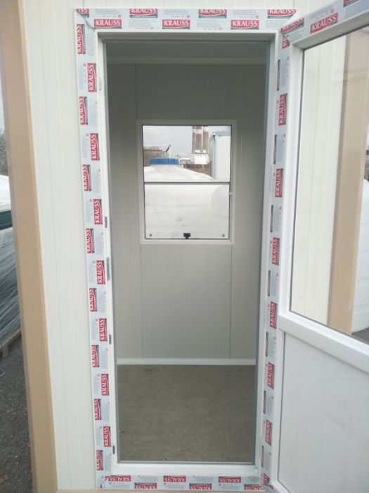 110х110 / 135х135 Охранителна кабина/Кабина за охрана/Панелен павилион