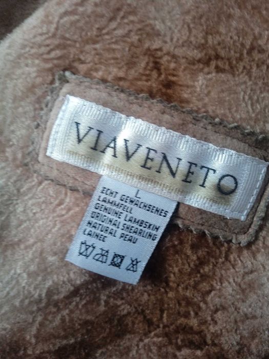 Дамско кожено палто ViaVeneto