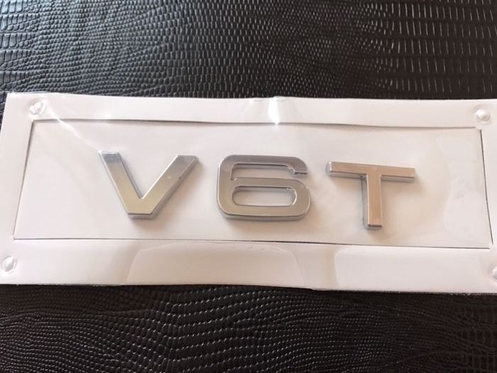 Emblema Audi V6T aripa abs