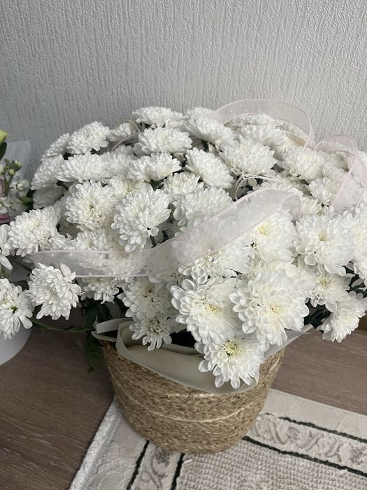 букет цветы красивые свежие