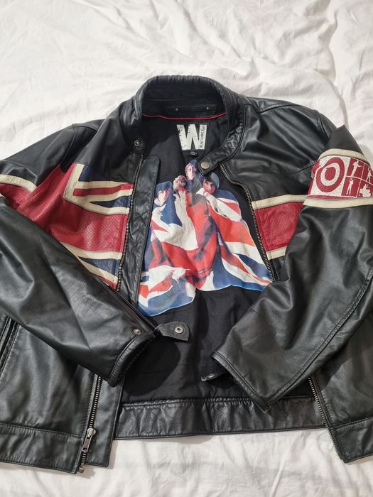 Geaca din piele  ,originala,