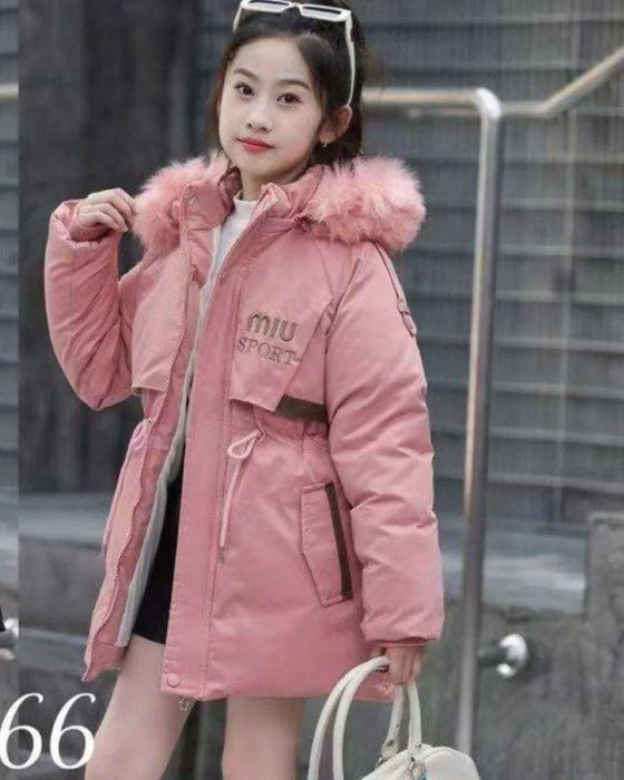 Qizlar kurtkasi qishgi qalin sifatli Xitoy mahsuloti