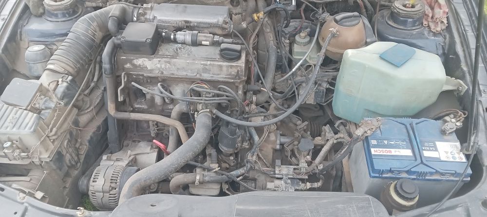 VW PASSAT.2.0 на бодром ходу.