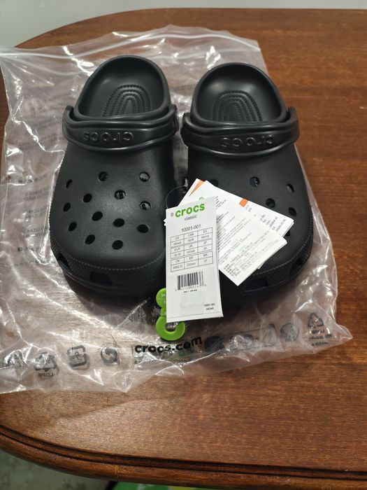 Crocs papuci model clasic negru 38