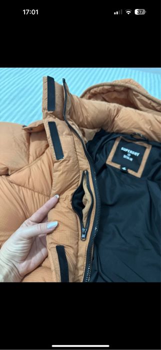 Geaca lunga de la Superdy ! palton pt iarna, munte ,etc