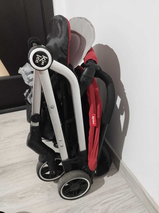 Carucior Kinlee C5 tip troler, pozitie de somn, din aluminiu,suspensii