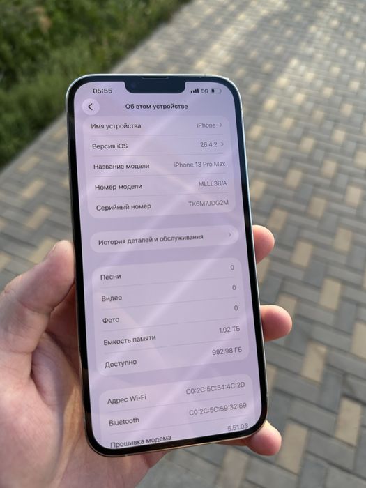 iPhone 13 Pro Max 1TB Silver