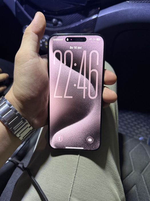 Iphone 15 pro max black