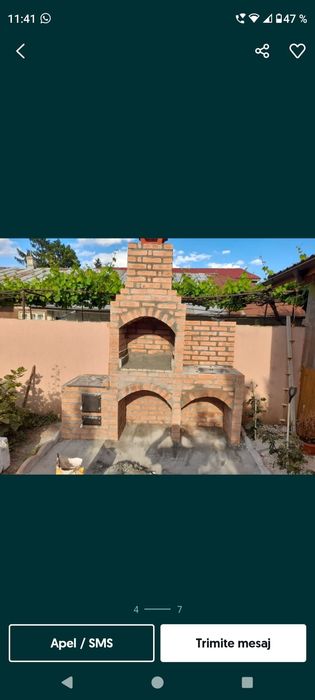 Gratar de gradina,rustic si simplu