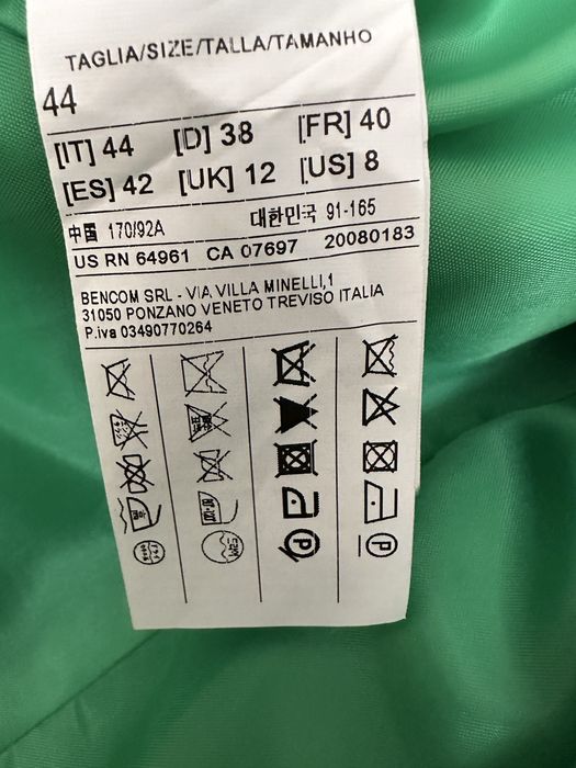 Манто от Бенетон