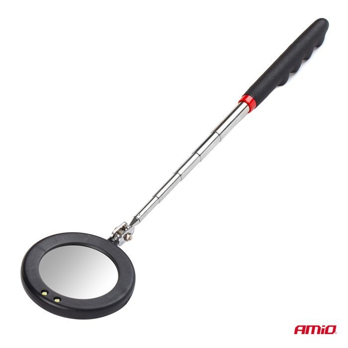 Oglinda de control telescopica, cu lampa LED