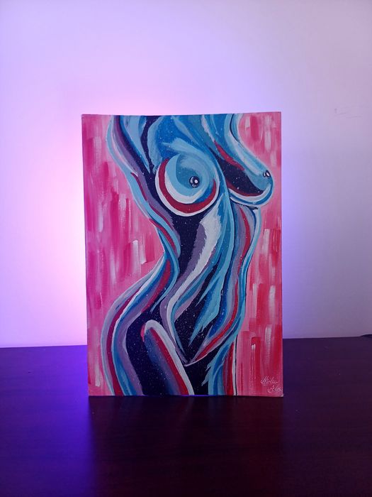 Tablou nude abstract 30x21 CM