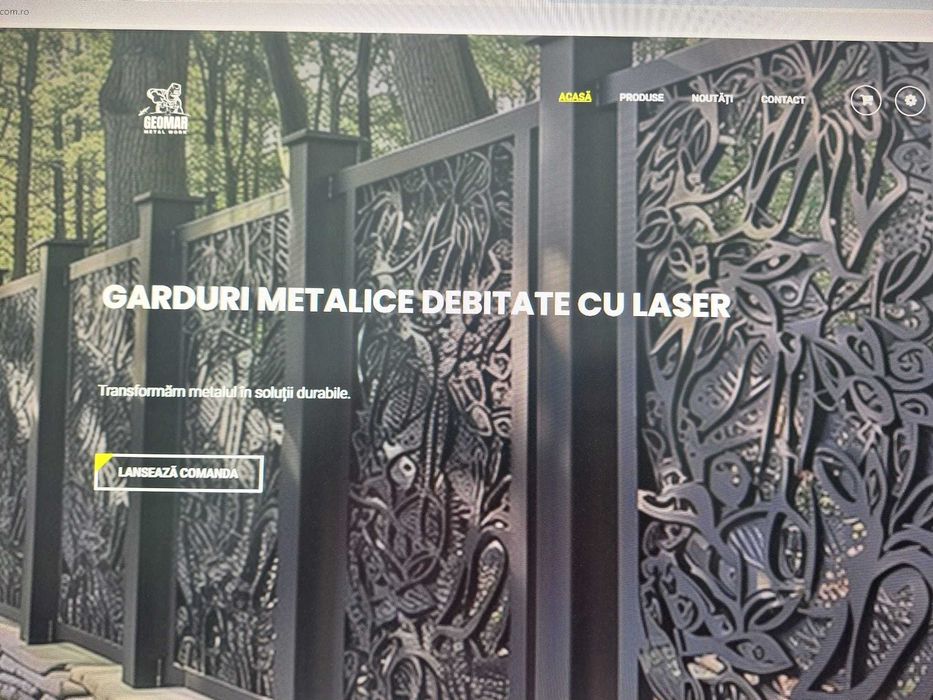 Confectii metalice,Debitare laser 3kw