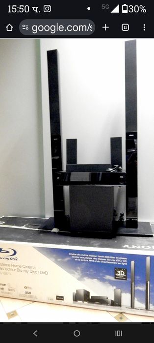 Sony blu-rey домашно кино