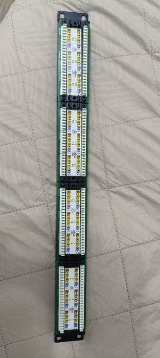 Патч панель 24 порта RJ-45