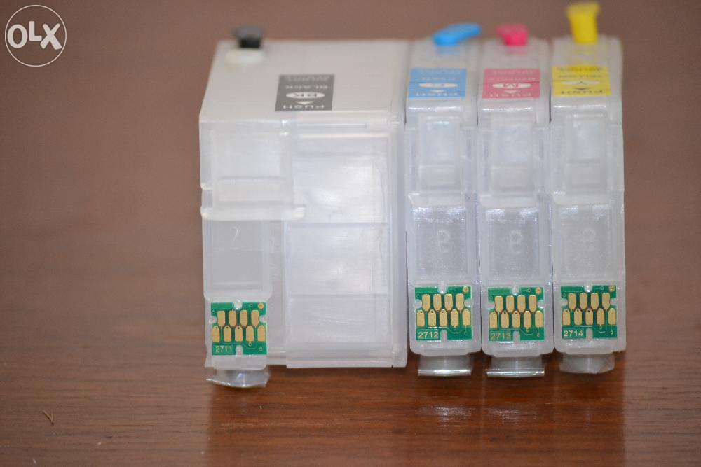 [NOU] CISS Cartuse reincarcabile EPSON T2711 ( pt T2701 ) cu update