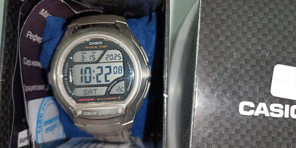 Мъжки часовник Casio Wave Ceptor WV-58 DU-1AVES
