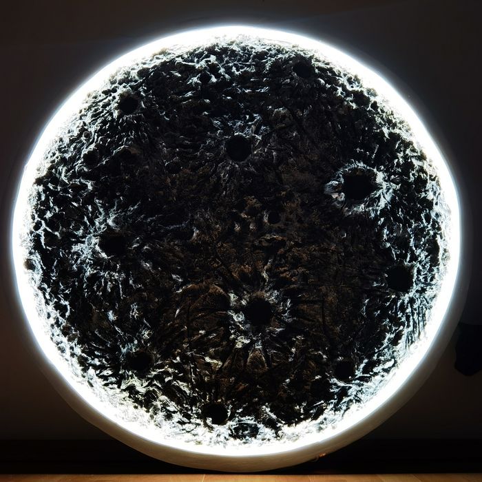 Luna cu led handmade