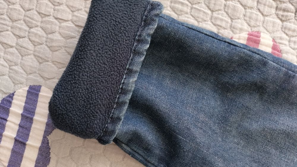 Джинсы утеплённые новые