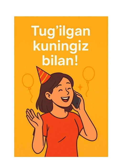 Туғилган кунга - Табрик хизмати