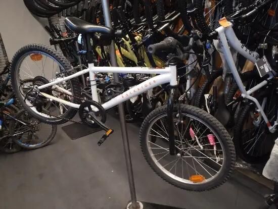 Bicicletă Mtb Explore 120 20" alb copii - (SecondHand) Decathlon