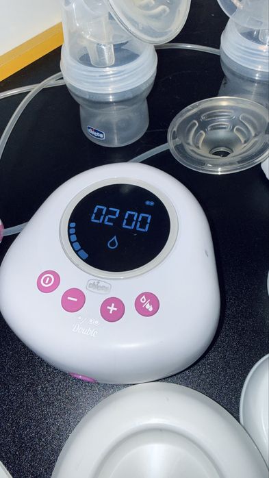 Pompa de sani dubla Chicco, 10 nivele de pompare