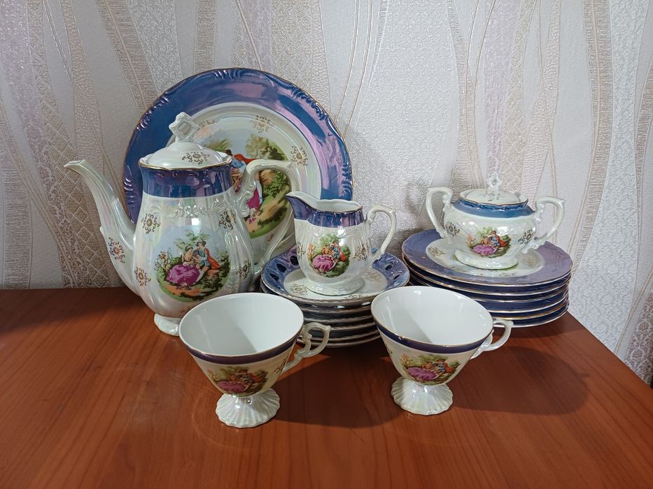 Сервиз кобальт гдр чехия польша раритет
