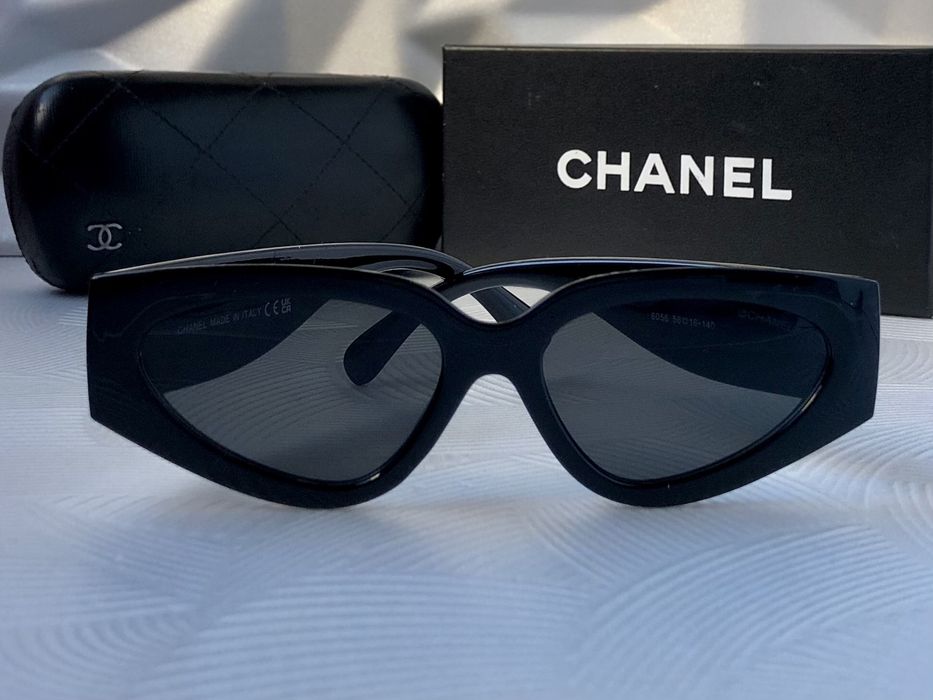 Дамски слънчеви очила котка черно