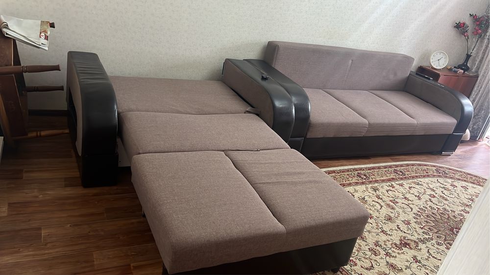 Продам диван с креслом раскладной