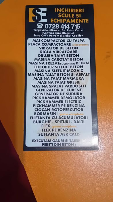 Masina slefuit marmura granit mozaic beton dezumidificator aer