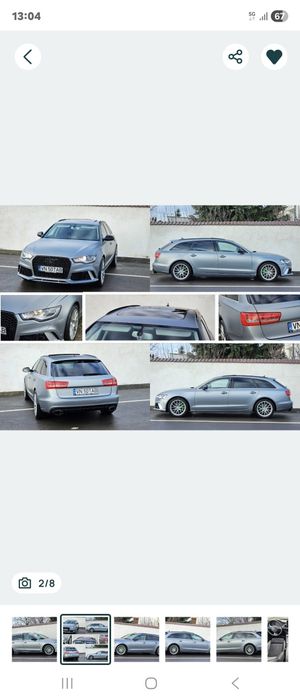 Audi A6 Competition sau schimb cu duba