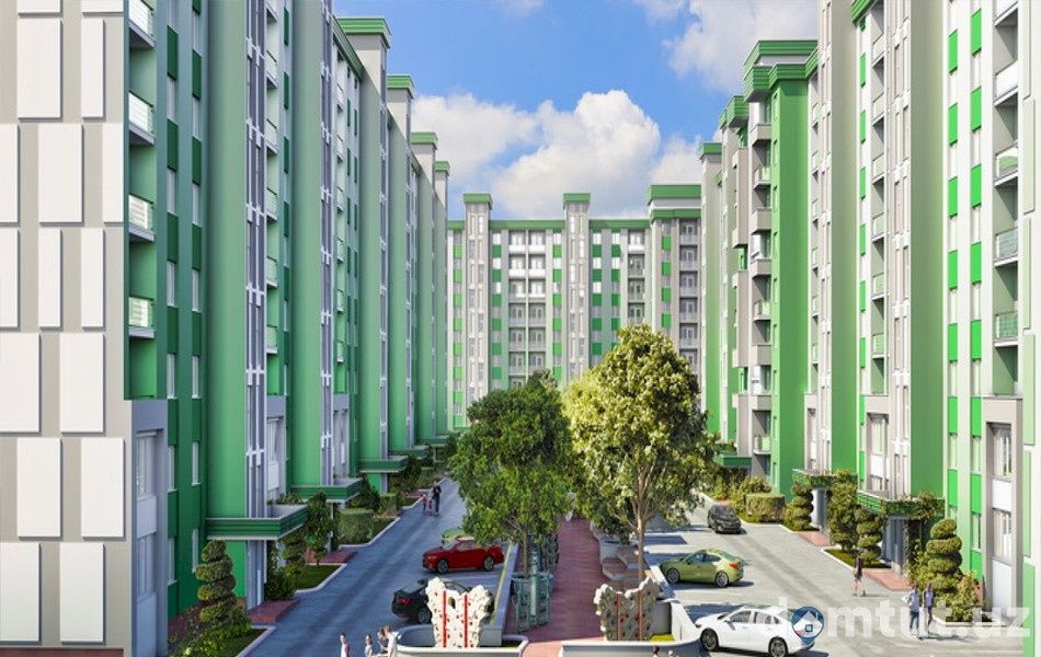 1-комнатной квартира в новостройке Green Park