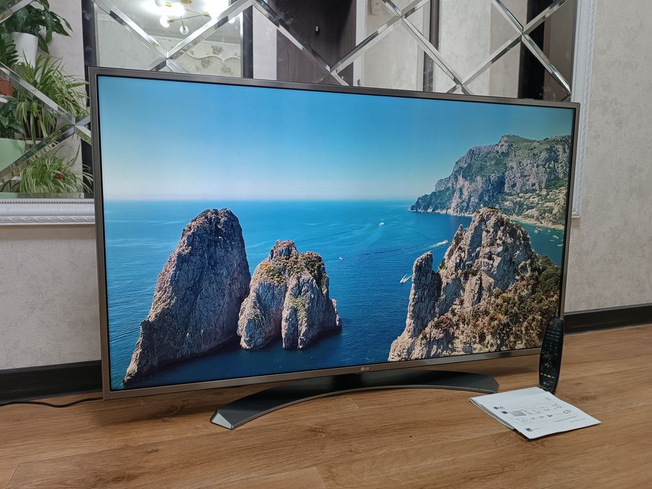 Телевизор LG 49" Смарт 4k UHD.
