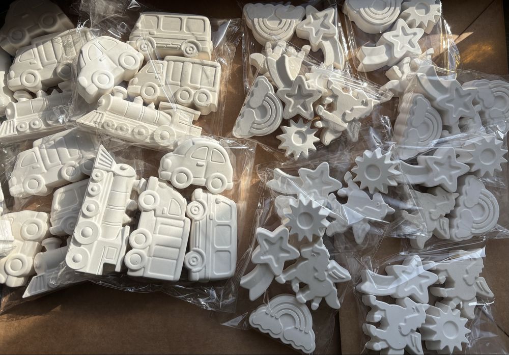 Раскраски для детей из гипса/фигурки