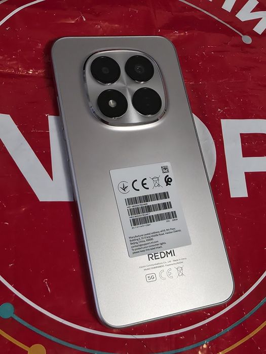 ЧИСТО НОВ 256GB Redmi Note 15 Pro 5G Технополис Гаранция 2028 Titanium