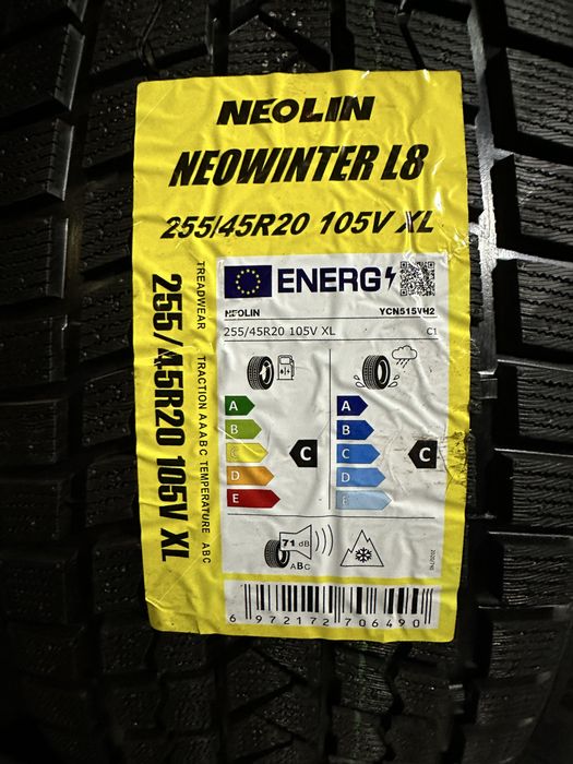 Нови зимни гуми NEOLIN NEOWINTER L8 255/45R20 105V XL БОРД 2554520