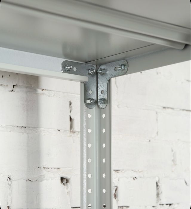 Металлический стеллаж 190х100х30