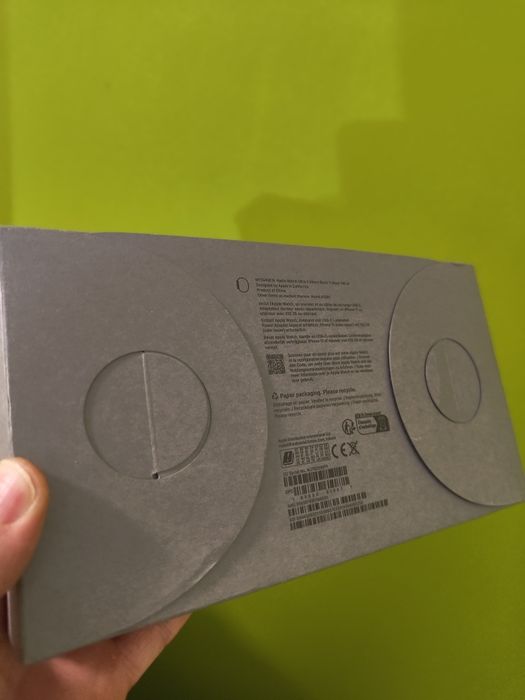 Ceas Smart Apple Watch Ultra 3 49mm Black Titanium A2381